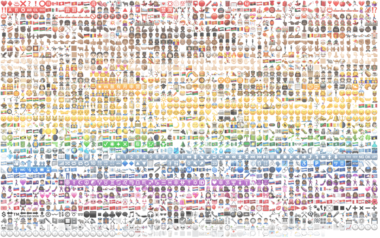 Three Artists Working with Emoji